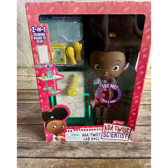 NEW ADA TWIST SCIENTIST DOLL W/ACCESSORIES - Picture 6 of 6